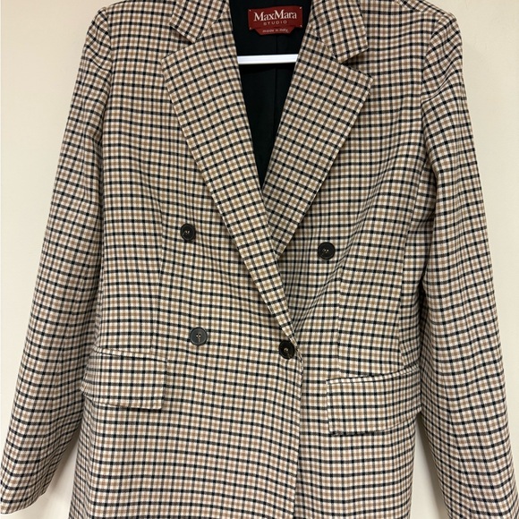MaxMara wool blazer women’s size 8 - Picture 4 of 9